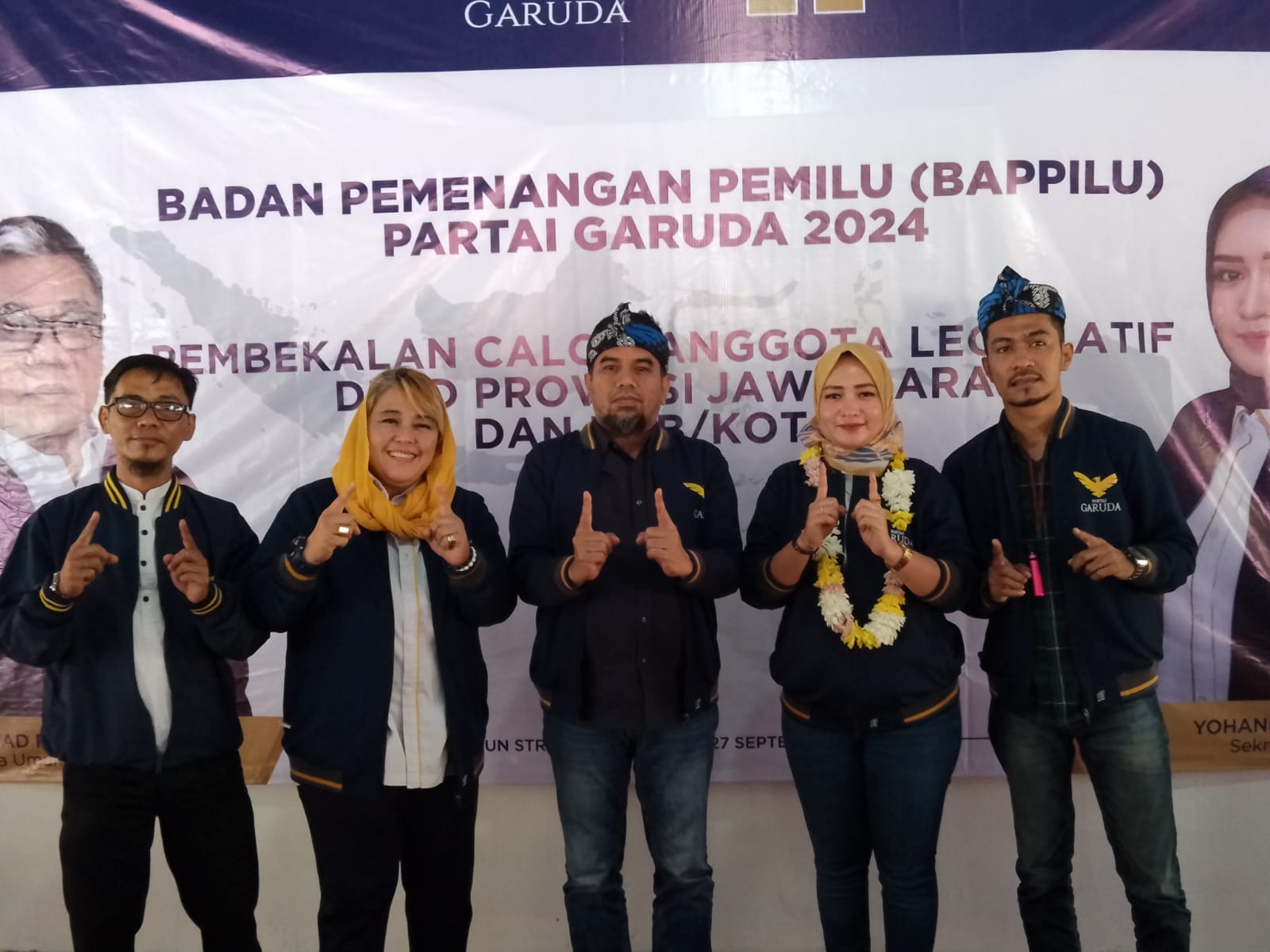 Pembekalan Calon Anggota Legislatif Dpd Partai Garuda Jawa Barat Pasang Target Kursi Maksimal 0657